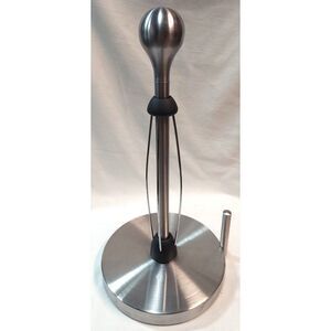 Kamenstein Perfect Tear Low Profile St. Steel Countertop Paper Towel Holder